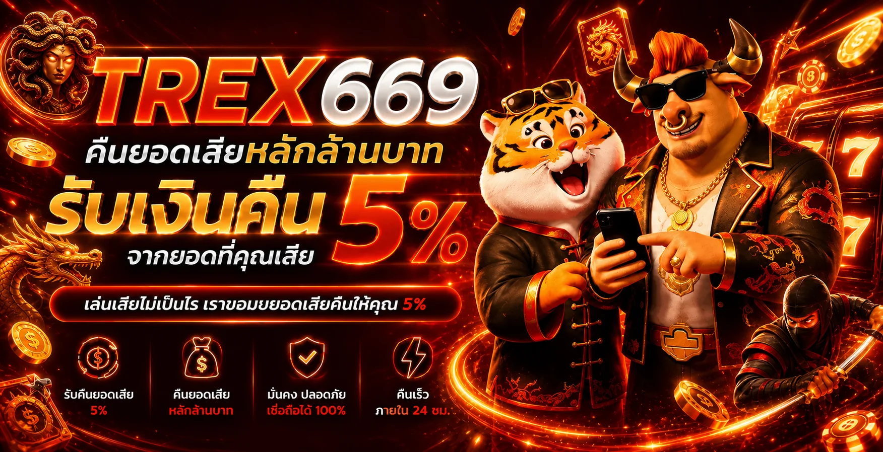 โปรโมชั่นแนะนำ trex669